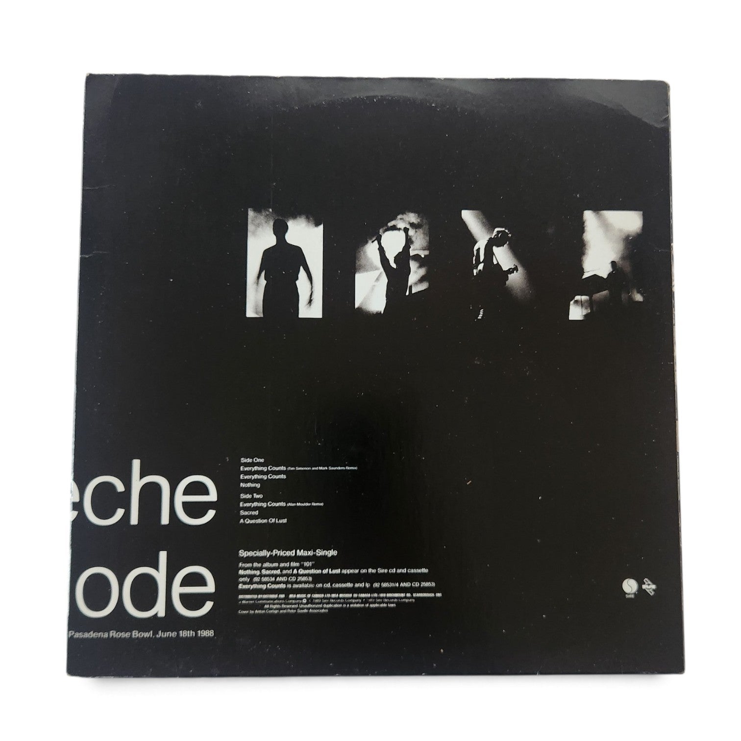 DEPECHE MODE - EVERYTHING COUNTS, SACRED, A QUESTION OF LUST