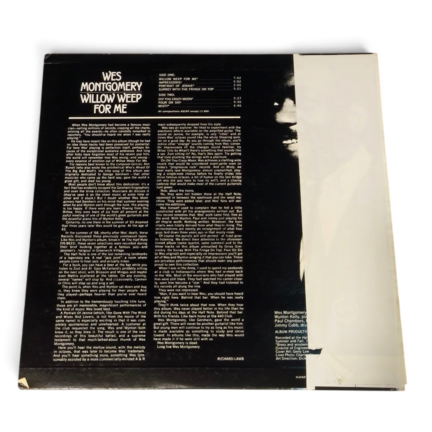 WES MONTGOMERY - WILLOW WEEP FOR ME