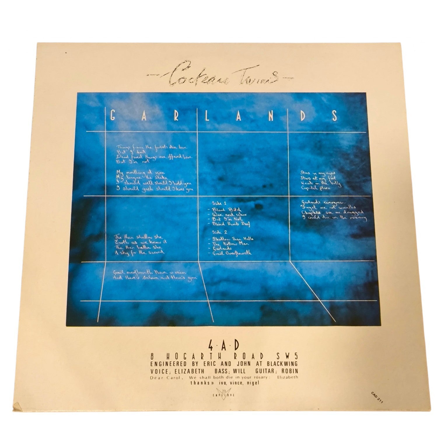 COCTEAU TWINS - GARLAND
